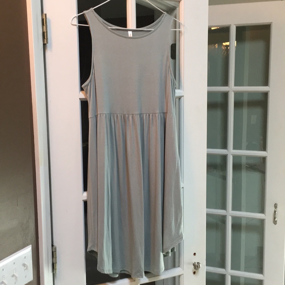 Sage dress